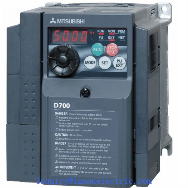 العلامة التجارية الجديدة الصغيرة القوية ميتسوبيشي عزم الدوران 750w VFD FR-D720-0.75K العاكس سعر الجملة