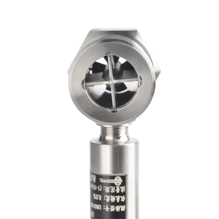 مقياس الجريان التوربيني السائل الملولب