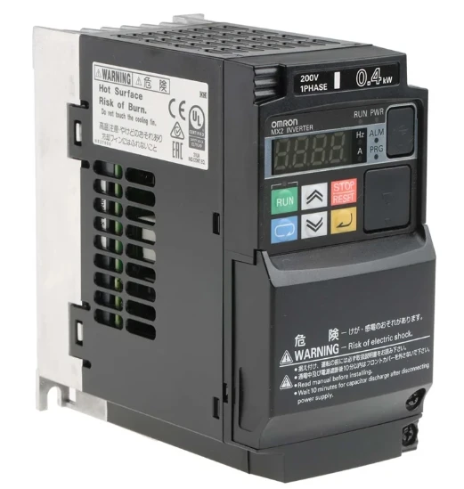 Omron Inverter 3G3RX2-B4900،V/f، ناقل بدون مستشعر، ناقل حلقة مغلقة